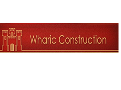 WHARIC CONSTRUCTION logo